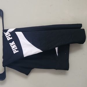 Victoria Secret PINK Black Ultimate Yoga Leggings size Med